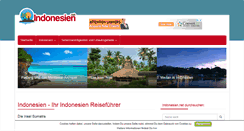 Desktop Screenshot of indonesien.net